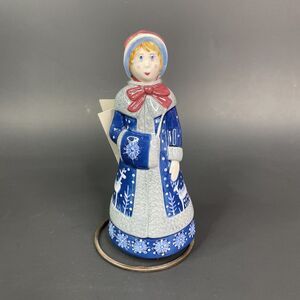 Demdaco 2003 Bells & Beaus Heinrich Leonhard Greetings of the Season Reindeer